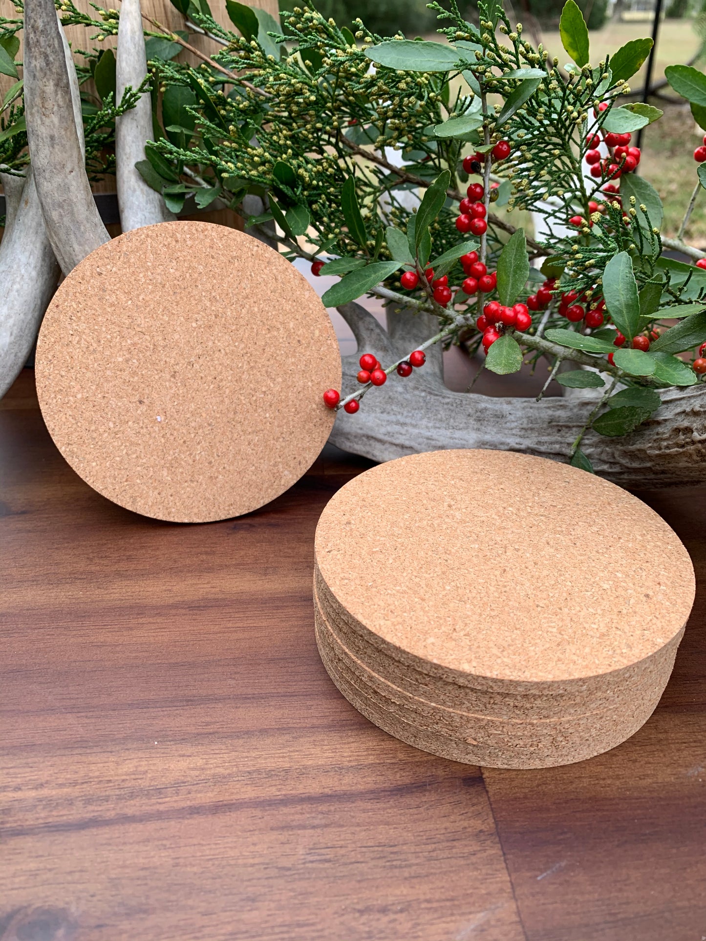 Cork Coaster - Set of 8