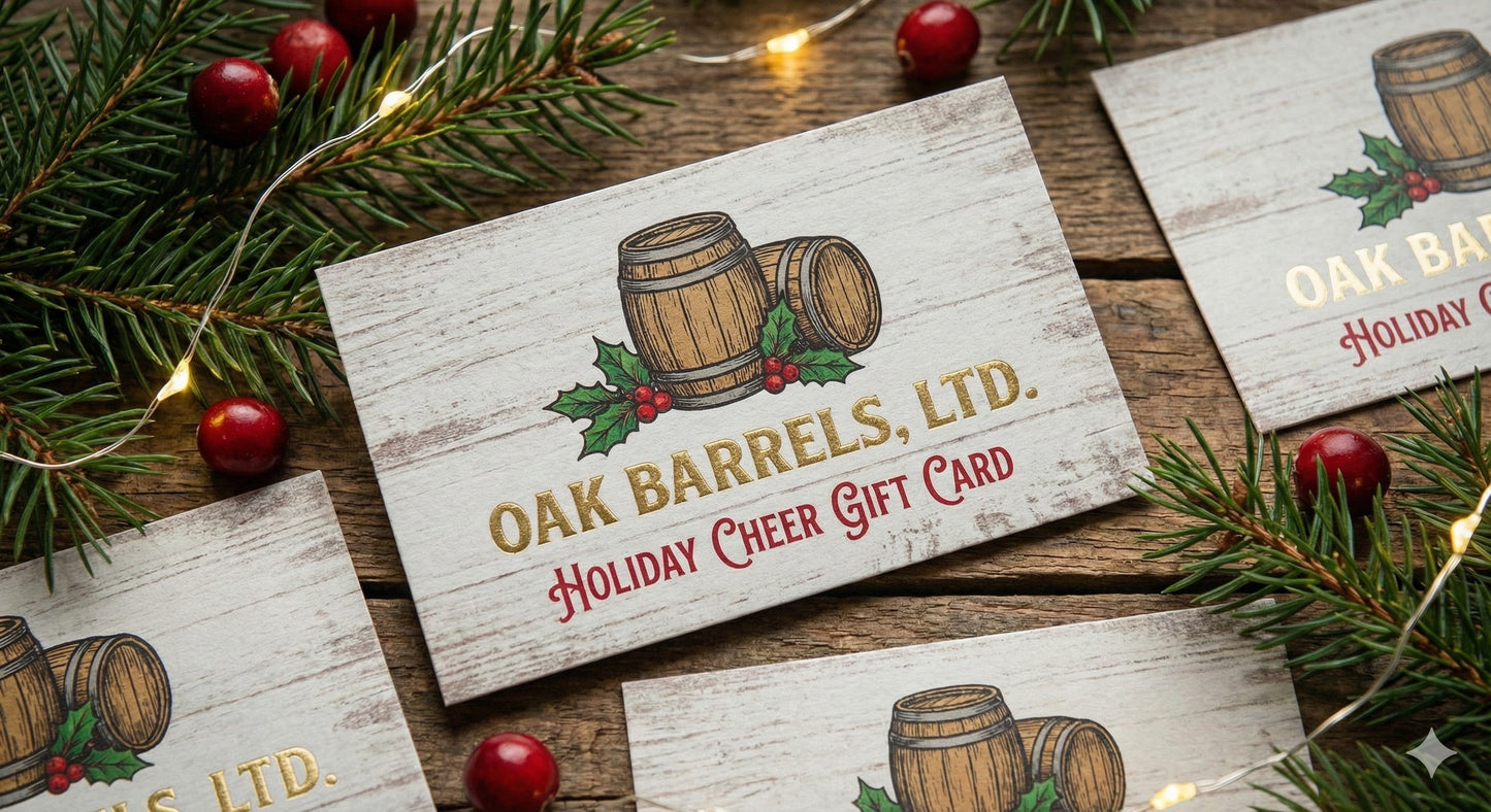Oak Barrels, Ltd. Gift Card